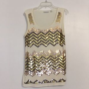 NY&C sequin tank top